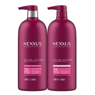 美国直邮Nexxus Color Assure 洗发水护发素 染发增强色彩活力