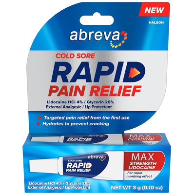 美国直邮 Abreva Cold Sore Treatment Rapid Pain Relief 止潼霜