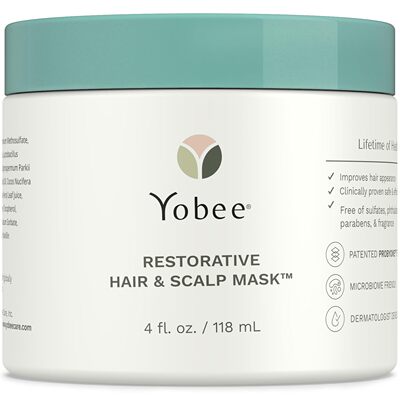 美国直邮Yobee Restorative Scalp Mask 干头皮护理发膜缓解头屑