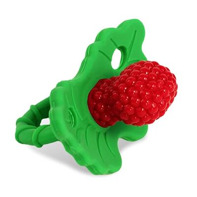 美国直邮RaZbaby  Baby Teether Toy 婴幼儿出牙缓解硅胶水果牙胶