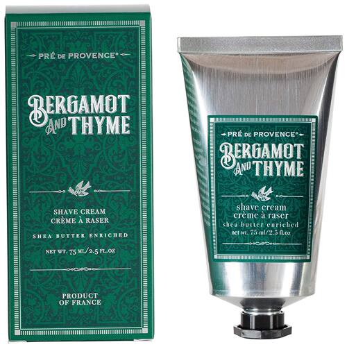 美国直邮Pre de Provence  Bergamot & Thyme 男士香氛系列剃须膏