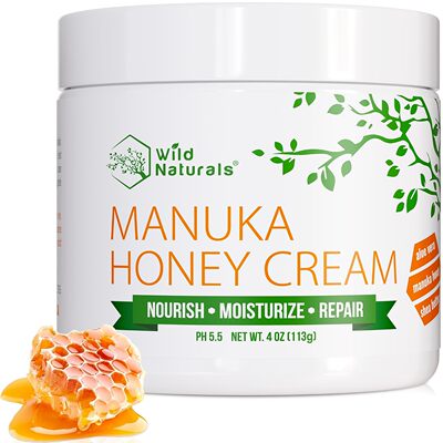 美国直邮Wild Naturals Manuka Honey Moisturizer 蜂蜜保湿霜