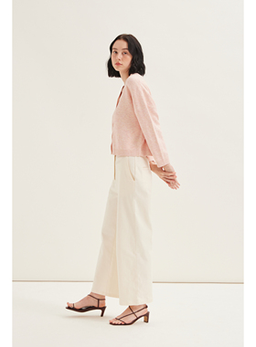 秋冬女士棉弹力斜纹小直筒裤柔软亲肤加厚99%棉1%弹力纤维