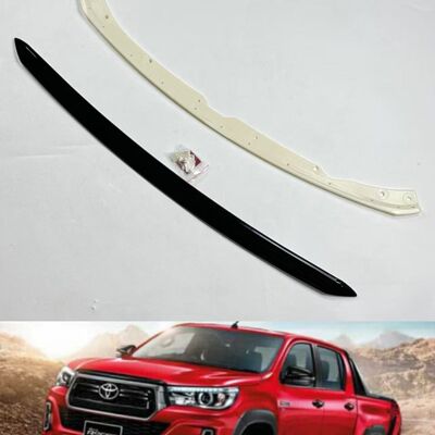 适用于丰田海拉克斯REVO ROCCO 2016-2019款前机盖装饰条中网饰