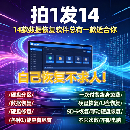 数据恢复硬盘数据恢复手机u盘机械硬盘sd卡 固态硬盘数据恢复软件