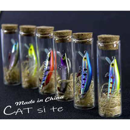 微物细家微物日本黄毛饵卡斯特米诺4.5克/米诺溪流军鱼红眼马口饵