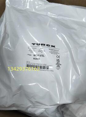 议价德国图尔克WKC4T-5/TEL 6625023阻燃性耐油M12,3针连接