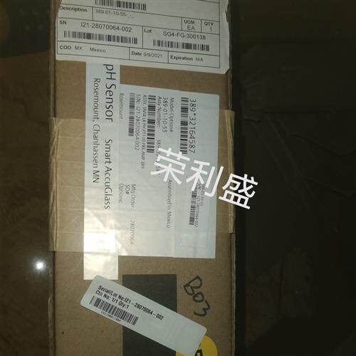 议价Rosemount罗斯蒙特PH电极389-01-10-55全新实物图现货