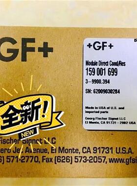 议价原装+GF+Signet电导/电阻率模块3-9900.394于9900仪表1590016