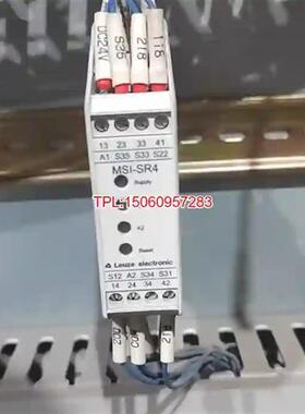 议价劳易测Leuzu安全继电器MSI-SR4 实物拍摄