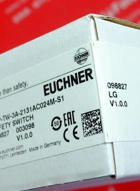 议价Euchner 098827 安士能全新安全开关 STP-TW-3A-2131AC024M-S