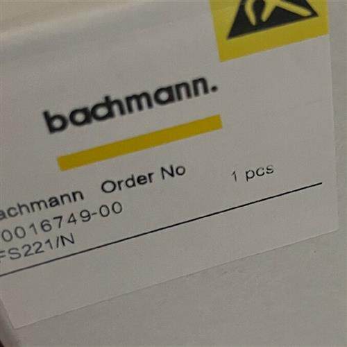 议价Bachmann巴赫曼FS221/N模块全新原厂低价出售