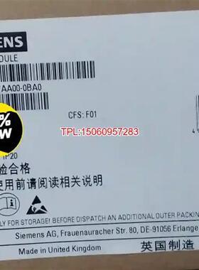 议价6SE6400-7AA00-0BA0全新原包装I/