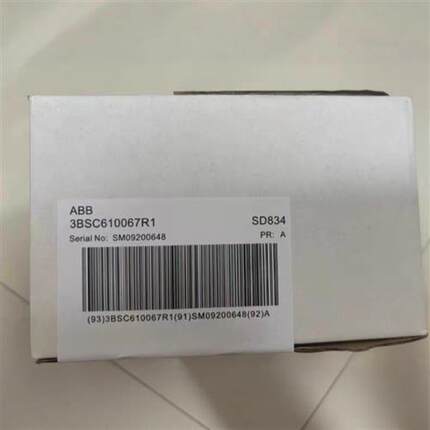 议价导轨电源DING模块SD833 3BSC610066R1 SD834 3BSC610067R1