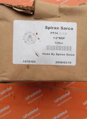 议价Spirax Sarco FT14-10 斯派莎克全新疏水阀 FT14  1/2BSP PN1
