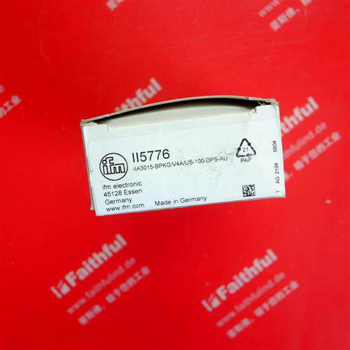议价Ifm II5776 易福门全新接近开关 IIA3015-BPKG/V4A/US-100-DP
