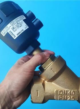 议价burkert宝德2000角座阀 1250  1251 常闭 DN40 黄铜阀体上流