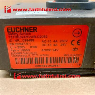 议价Euchner 096488 安士能全新安全开关 TZ1RE024MVAB-C2082