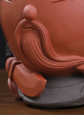 【停产优惠】三国演义陶瓷手工卡通可爱玩偶摆件办公室客厅装饰品