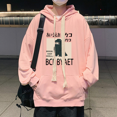 青少年连帽卫衣春秋款