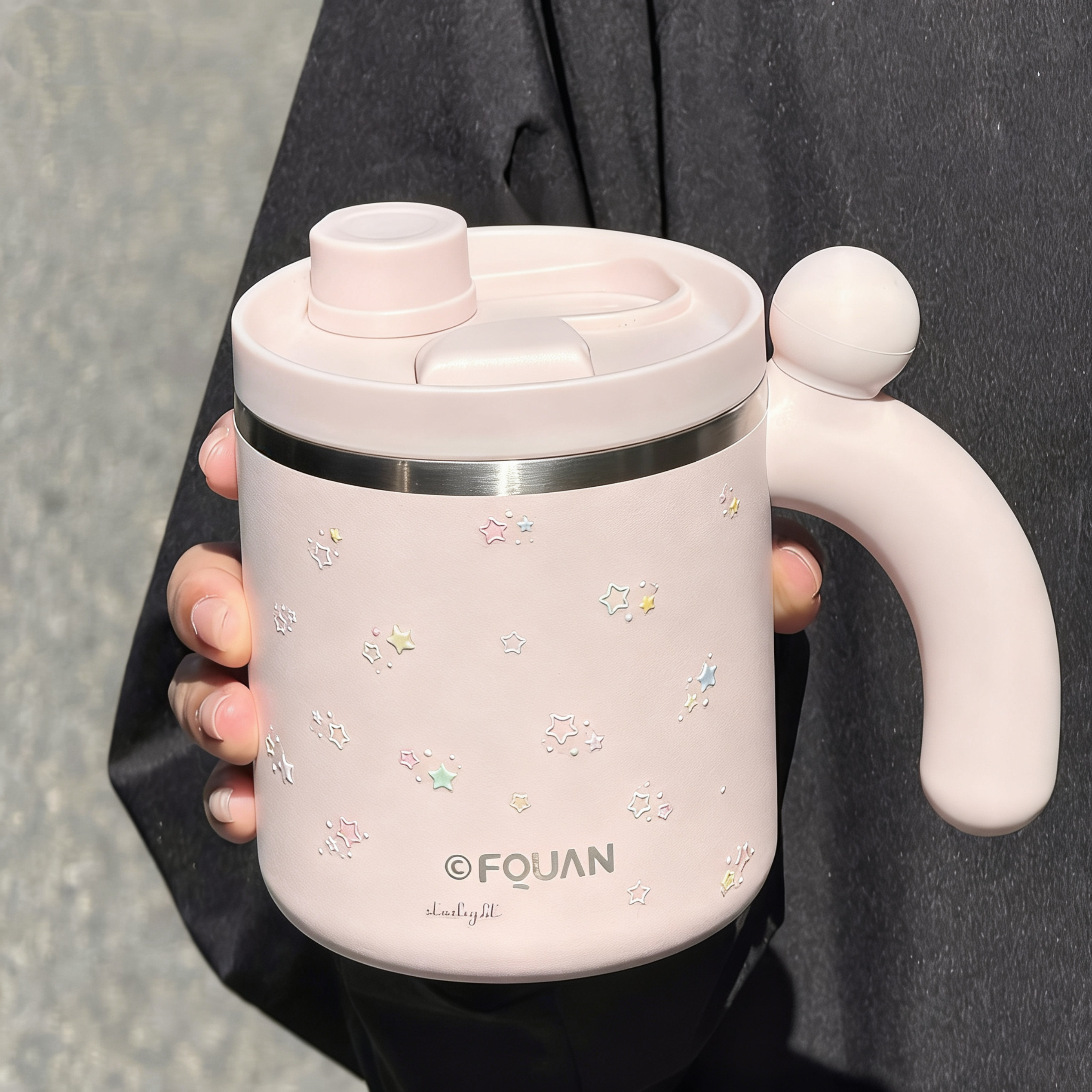 2025新款保温水杯高颜值ins学生办公室咖啡杯子316L不锈钢可爱