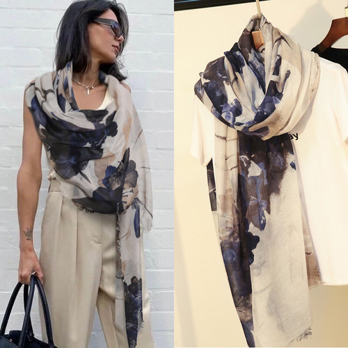 春夏多用途手绘女超大1.5米宽