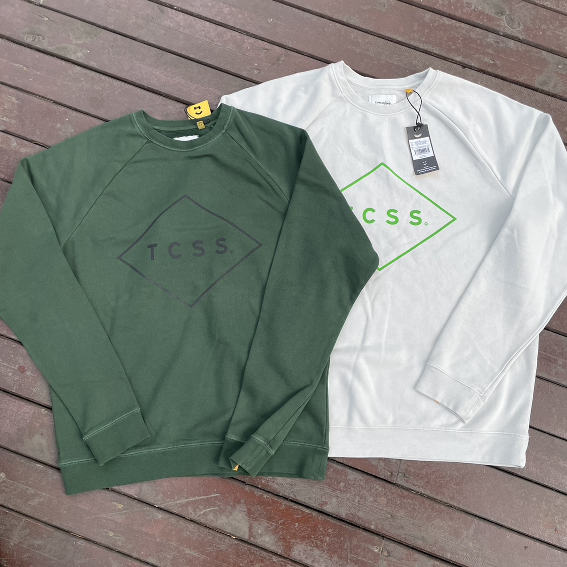 原D小瑕疵优惠澳洲冲浪滑板街头潮牌TSSS水洗毛圈棉宽松插肩卫衣