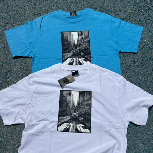 原D新款美式街头潮牌FC纯棉水洗宽松短袖T恤街舞滑板冲浪Tshirt
