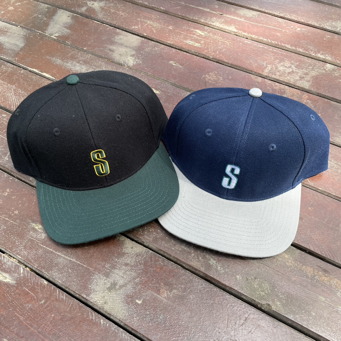 原D新款澳洲版美式滑板冲浪街头潮牌ST硬顶平檐棒球帽Snapback