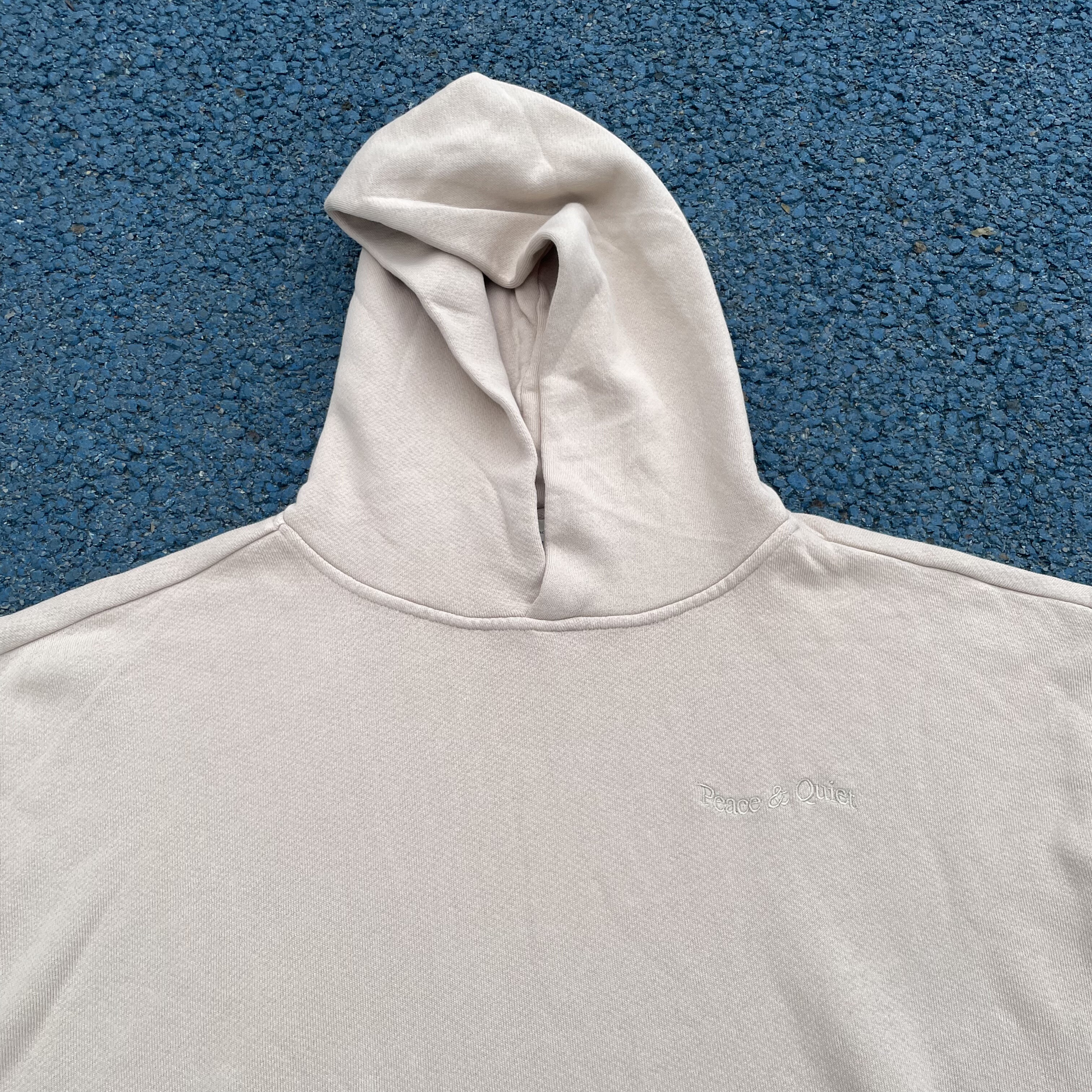 原D男新款美式街头潮牌MOPQ纯棉水洗加绒复古刺绣宽松滑板卫衣