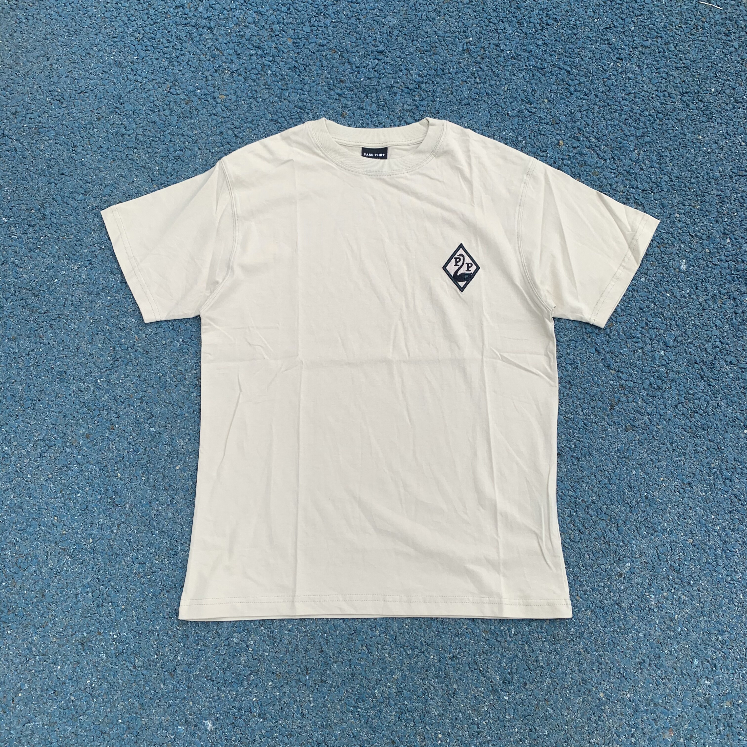 原D男新款澳洲街头潮牌PSPT纯棉水洗复古印花宽松滑板短袖T恤