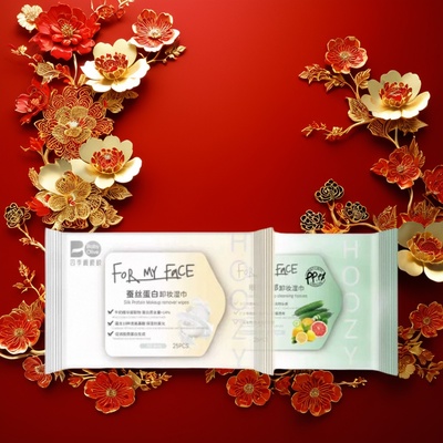 牛奶蚕丝蛋白肽卸妆湿巾