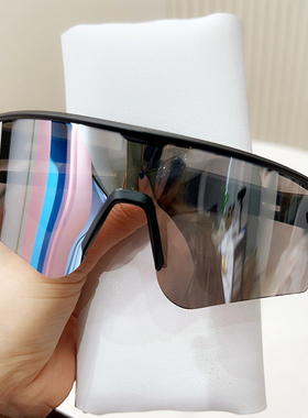 墨镜女夏骑行gm眼镜网红同款防紫外线强光太阳镜男2025年新款圆脸