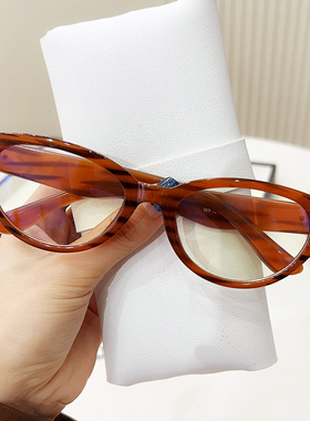 眼镜近视女网红同款黑框防辐射抗蓝光护目眼睛男潮无度数平光镜架