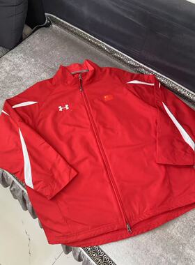 中国队3对3男子篮球三人篮球队训练热身运动夹克外套孤品一件