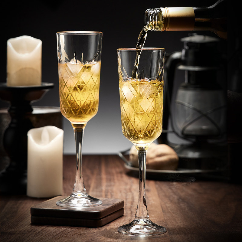 香槟杯高颜值高脚杯鸡尾酒白葡萄酒杯家用水晶杯子一对起泡酒杯子,餐饮具,甜酒/香槟杯,淘宝优惠券,粉丝福利购,淘宝优惠卷