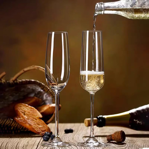 欧式香槟杯6只一对起泡2个甜酒