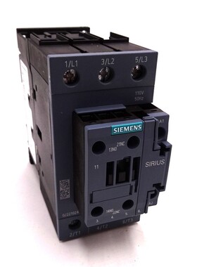 Contactor 3RT2036-1AF00 Siemens 51A 400V 22kW 110VAC