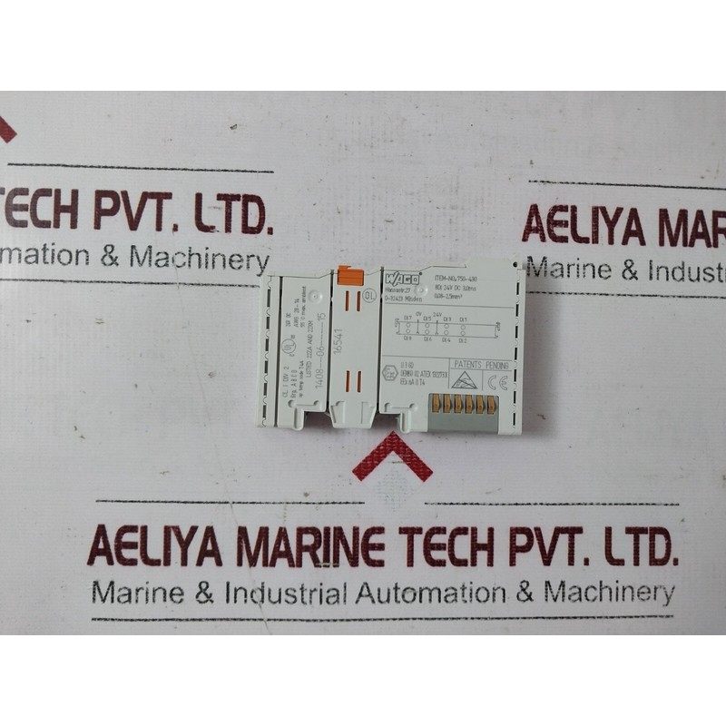 Modulo Di Ingresso Digitale WAGO 750-430 8DI 24VDC AWG 28-14
