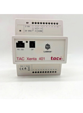 SCHNEIDER ELECTRIC, TAC XENTA 401, 007301012, 24VAC.