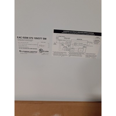 Sistema De Inversor De CA Interrumpible Lithonia Lighting EA