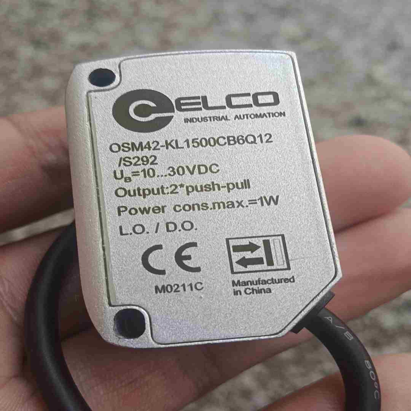 宜科光电开关OSM42-KL1500CB6Q12拍前询价