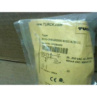 ADZ30X2 CK40 B1131W BS2.1 Proximity TURCK Inductivo BI15U