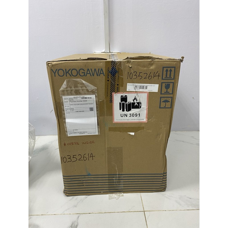 yokogawa Paperless Recoder GX20-1E/FL/MT/UH/US30/CR11/AS/E3