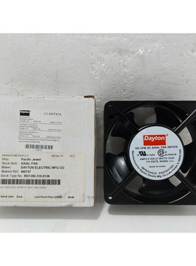 Ventilateur Axial AC Dayton 105 CFM 4WT47A