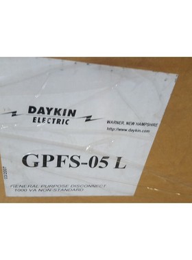 Transformador De Desconexión DAYKIN GPFS-05 L Nuevo En Caja