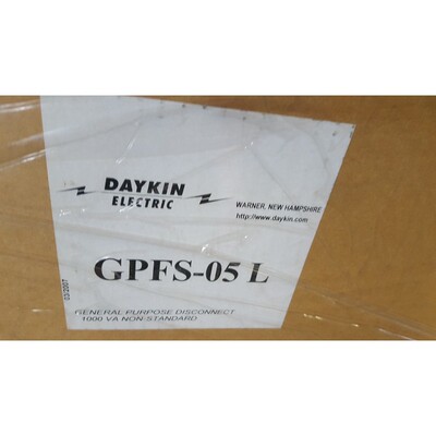 Transformador De Desconexión DAYKIN GPFS-05 L Nuevo En Caja