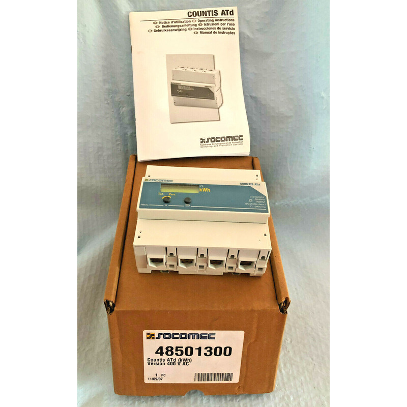 Socomec Countis ATd 80A 3Ph Digital Energy Meter 230/400V 48