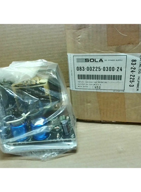 SOLA 83-24-225-3 Potencia Suministro 104/127/208/254 Voltios