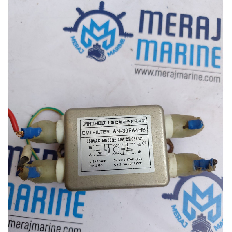 Anzhou AN-30FA4HB EMI Filter 250VAC 50/60Hz 30A